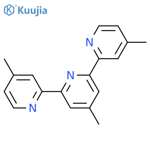 4,4',4''-Trimethyl-2,2':6',2''-terpyridine structure