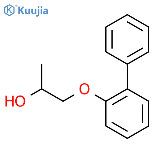 2-Propanol, 1-([1,1'-biphenyl]yloxy)- structure
