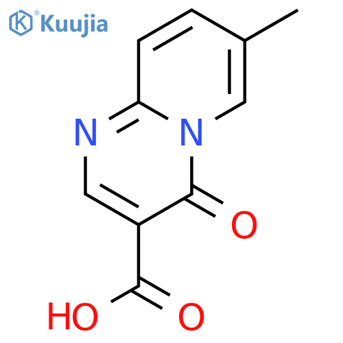 7-methyl-4-oxo-4H-pyrido1,2-apyrimidine-3-carboxylic acid structure