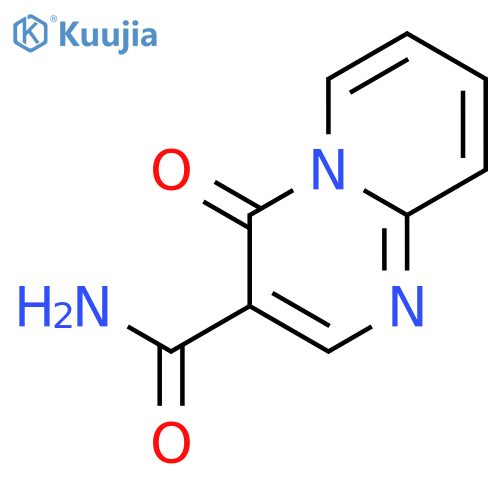 4H-Pyrido[1,2-a]pyrimidine-3-carboxamide, 4-oxo- structure