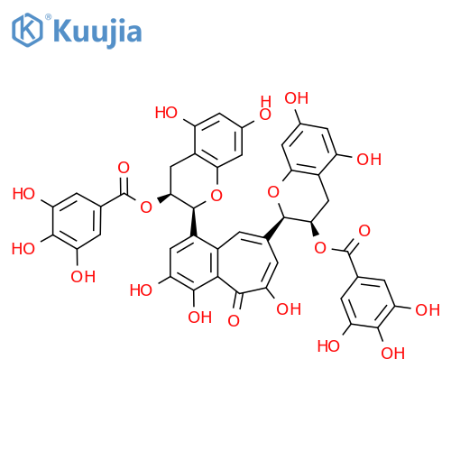 Theaflavine-3,3'-digallate structure