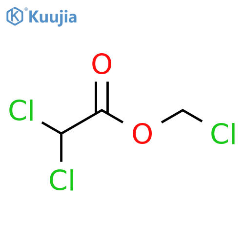 Acetic acid, dichloro-, chloromethyl ester structure