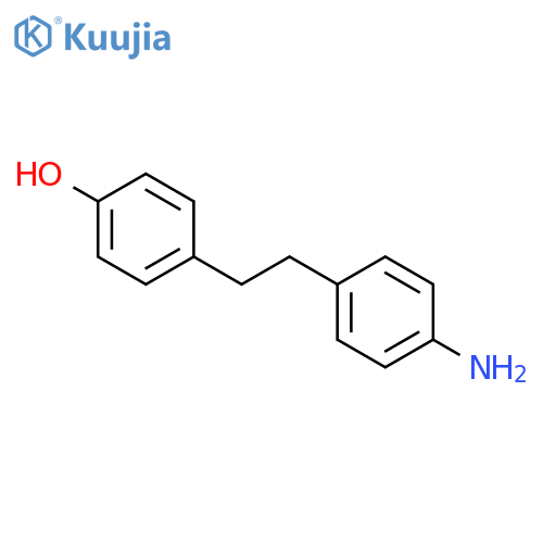 4-2-(4-Aminophenyl)ethylphenol structure