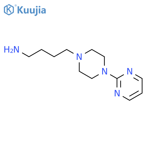 4-[4-(pyrimidin-2-yl)piperazin-1-yl]butan-1-amine structure