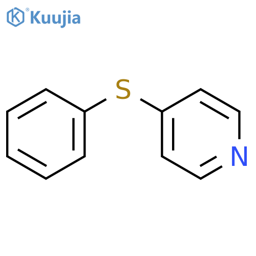 Pyridine,4-(phenylthio)- structure
