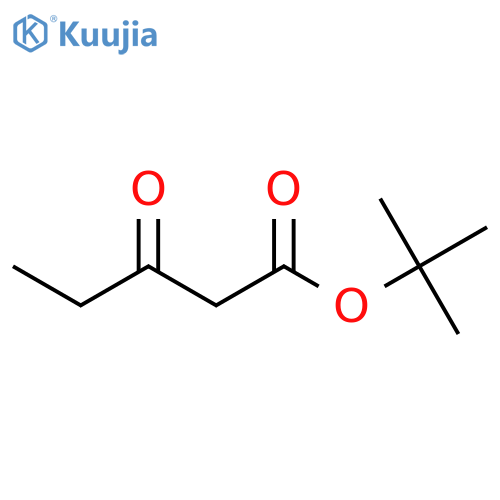 Tert-butyl 3-oxopentanoate structure