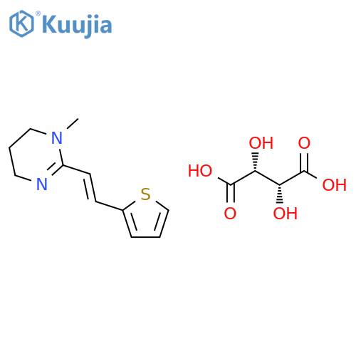 Pyrantel tartrate structure