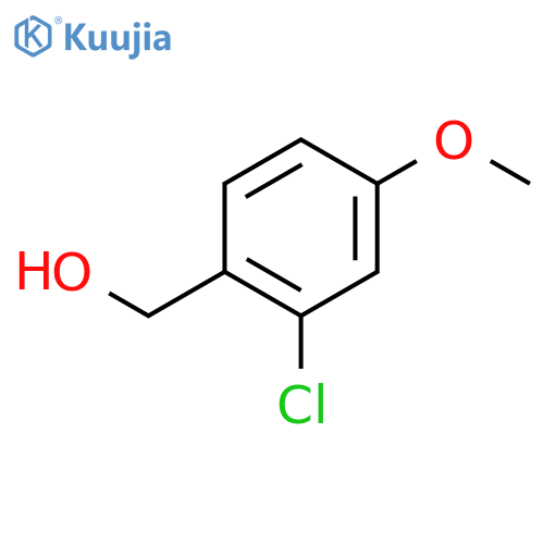 2-Chloro-4-methoxybenzyl alcohol structure