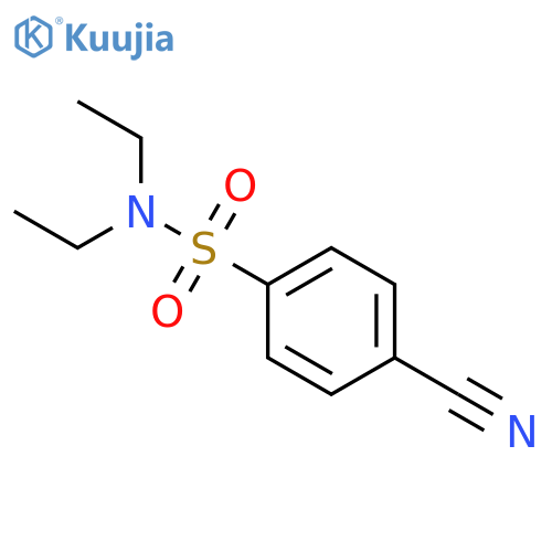 4-Cyano-N,N-Diethylbenzene-1-Sulfonamide structure