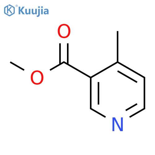 Methyl 4-methylnicotinate structure