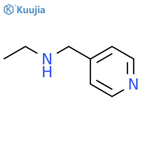 ethyl[(pyridin-4-yl)methyl]amine structure