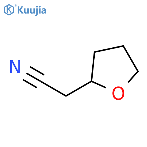2-(oxolan-2-yl)acetonitrile structure