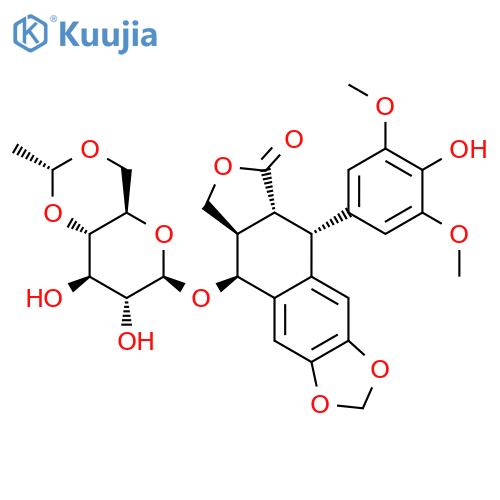 Etoposide structure