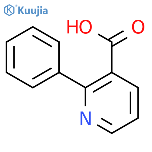 2-Phenylnicotinic acid structure