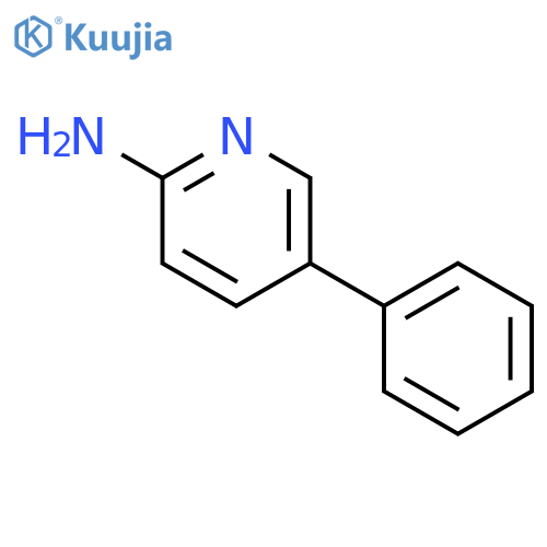 2-Amino-5-phenylpyridine structure