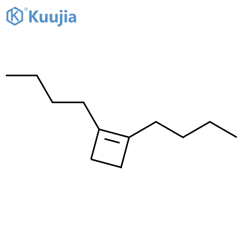 Cyclobutene, 1,2-dibutyl- structure