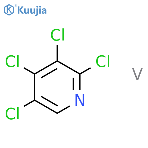 Vanadium, tetrachloro(pyridine)- structure