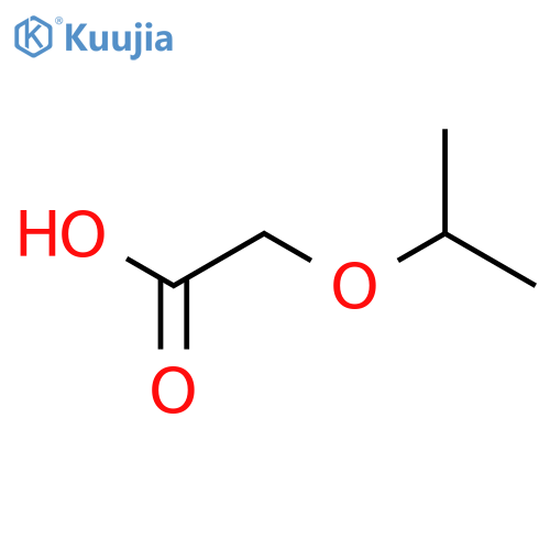 2-Isopropoxyacetic acid structure