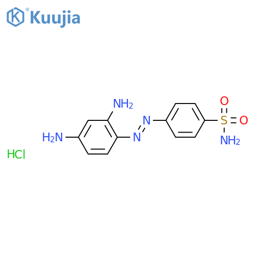 Sulfamidochrysoidine hydrochloride structure