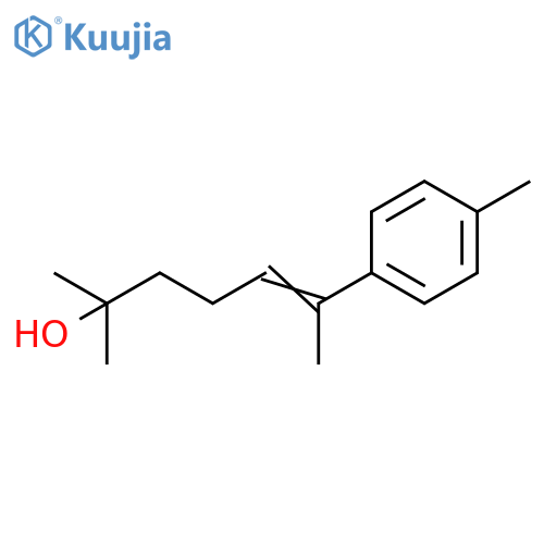 5-Hepten-2-ol, 2-methyl-6-(4-methylphenyl)- structure
