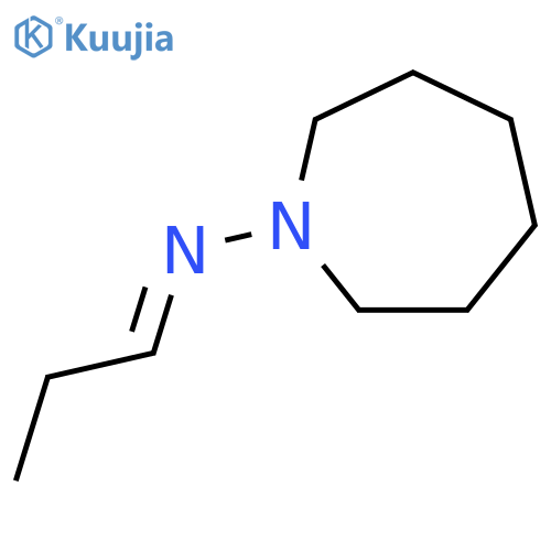 1H-Azepin-1-amine, hexahydro-N-propylidene- structure