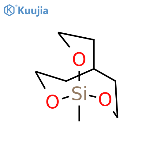 2,8,9-Trioxa-1-silabicyclo[3.3.3]undecane, 1-methyl- structure