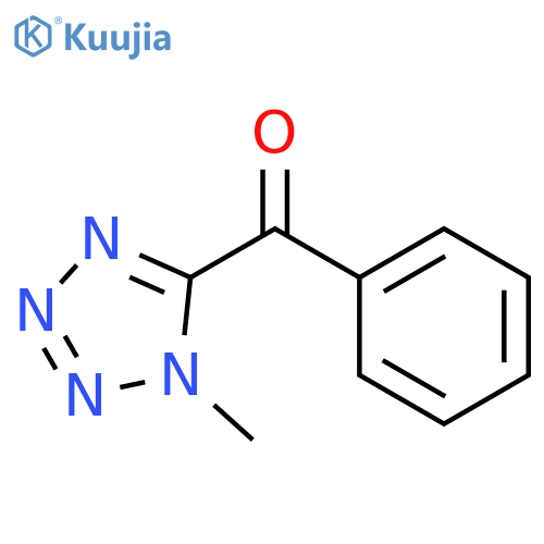 Methanone, (1-methyl-1H-tetrazol-5-yl)phenyl- structure