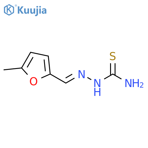 {(5-methylfuran-2-yl)methylideneamino}thiourea structure