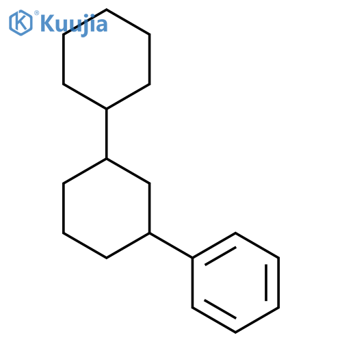 Benzene,(1R,3S)-[1,1'-bicyclohexyl]-3-yl-, rel- structure
