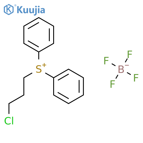 3-Chloropropyl(diphenyl)sulfonium tetrafluoroborate structure