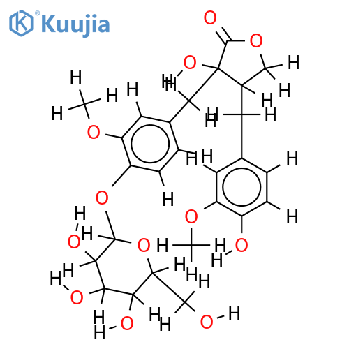 Nortracheloside structure