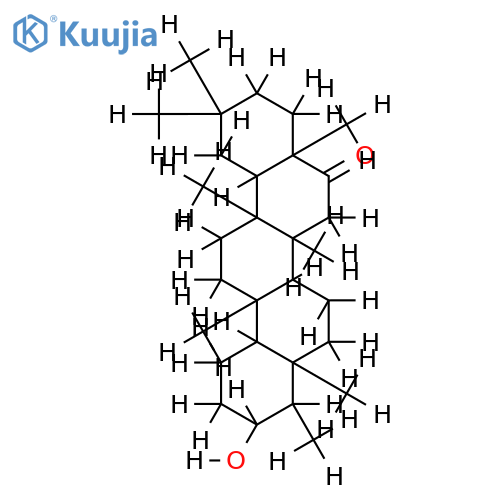 3beta-hydroxyfriedelan-16-one structure