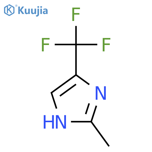 2-Methyl-4-(trifluoromethyl)-1H-imidazole structure