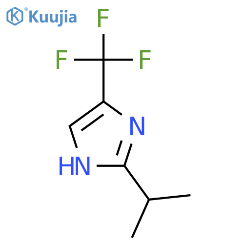 2-(Propan-2-yl)-4-(trifluoromethyl)-1H-imidazole structure