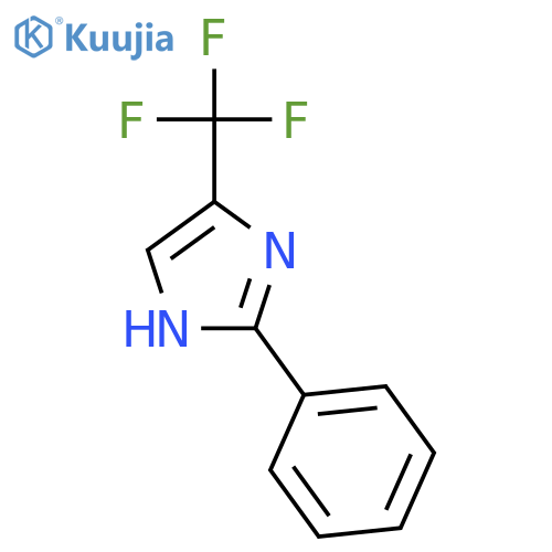 2-Phenyl-4-(trifluoromethyl)-1H-imidazole structure