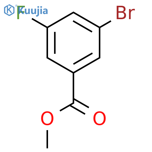 Methyl 3-bromo-5-fluorobenzoate structure