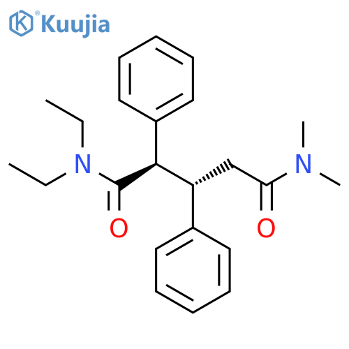 Pentanediamide, N1,N1-diethyl-N5,N5-dimethyl-2,3-diphenyl-, (R*,S*)- structure