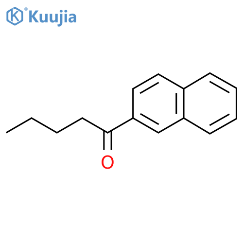 1-(Naphthalen-2-yl)pentan-1-one structure