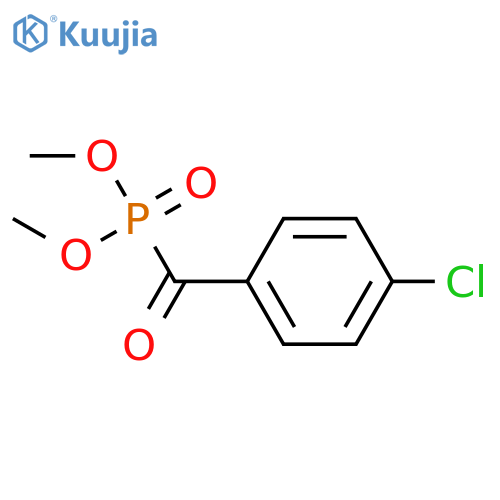 Phosphonic acid,P-(4-chlorobenzoyl)-, dimethyl ester structure