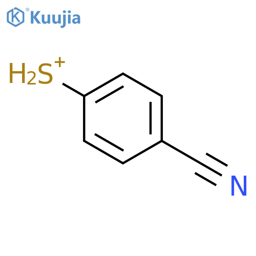 Sulfoniumylidene, (4-cyanophenyl)- structure