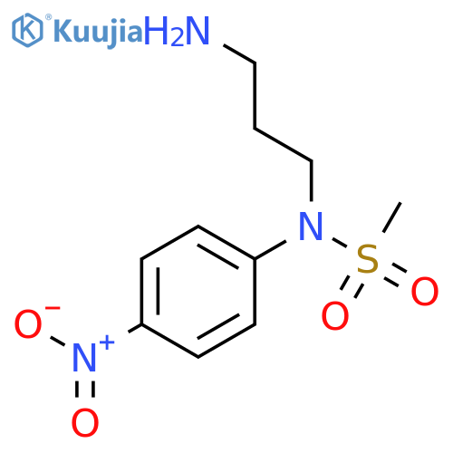 Methanesulfonamide, N-(3-aminopropyl)-N-(4-nitrophenyl)- structure