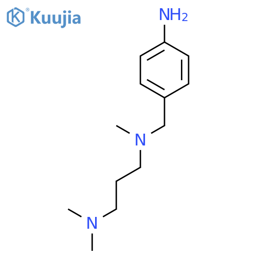 1,3-Propanediamine, N-[(4-aminophenyl)methyl]-N,N',N'-trimethyl- structure