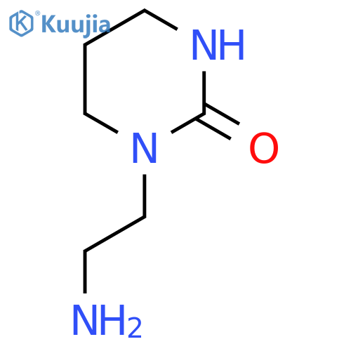1-(2-aminoethyl)-1,3-diazinan-2-one structure