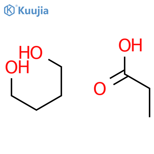 1,4-Butanediol, monopropanoate structure