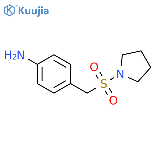 1-((4-Aminobenzenemethane)sulfonyl)pyrrolidine structure