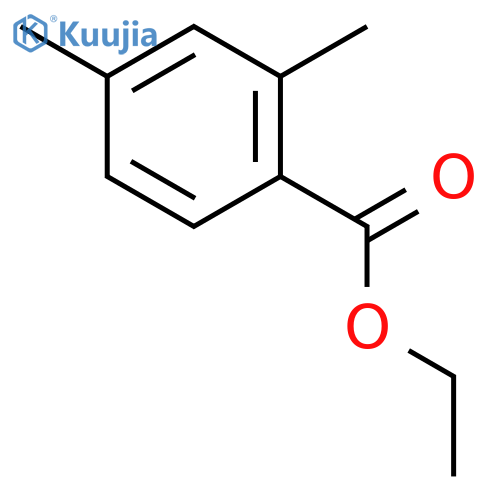 Ethyl 2,4-dimethylbenzoate structure