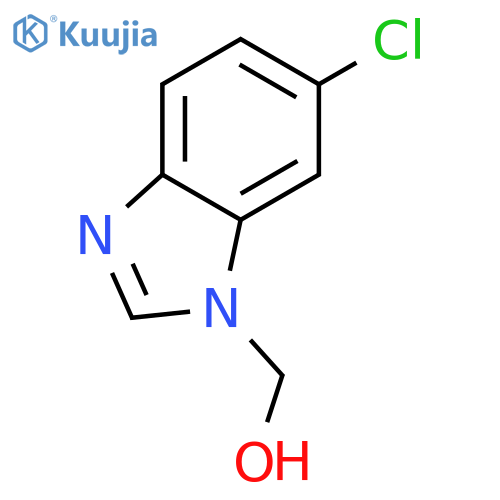 1H-Benzimidazole-1-methanol,6-chloro- structure