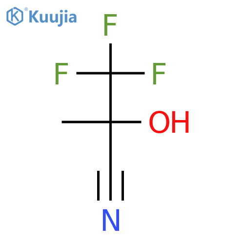 2-Hydroxy-2-(trifluoromethyl)propionitrile structure