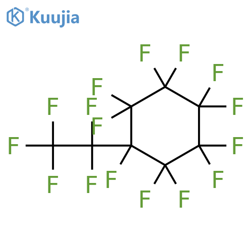 Cyclohexane,1,1,2,2,3,3,4,4,5,5,6-undecafluoro-6-(1,1,2,2,2-pentafluoroethyl)- structure