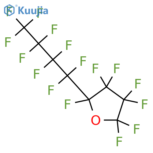Perfluoro(2-butyltetrahydrofuran) structure